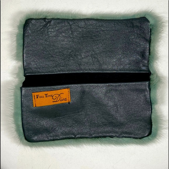 Fur wallet/phone Holder genuine mink - Picture 3 of 3